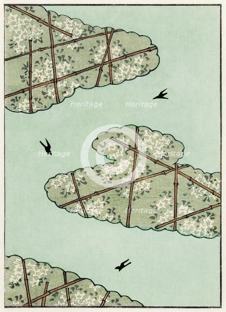 Illustration from Bijutsu Sekai (Art World), 1893-1896. Creator: Seitei (Shotei), Watanabe (1851-1918).