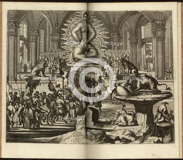 Illustration from: Gedenkwaerdige Gesantschappen der Oost-Indische Maetschappy in't Vereenigde Neder
