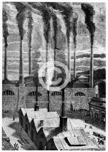 Illustration from De la Terre a la Lune by Jules Verne, 1865. Artist: Unknown