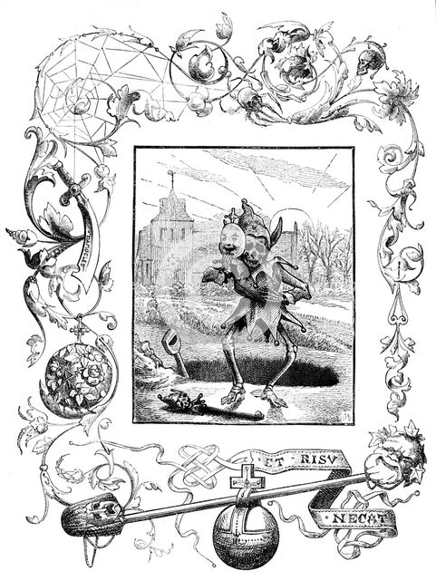 Illustration from Francis Quarles' Emblems, 1895. Artist: Unknown