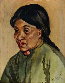 Illustration from Klee Wyck 1914. Artist: Emily Carr