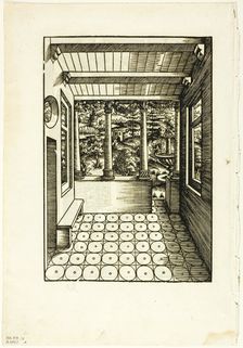 Illustration from Kunst des Messens (The Art of Measurement), plate eight from Woodcuts...1937. Creator: Monogrammist H.H.