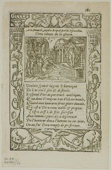 Illustration from Le Pegme by Lanteaume de Romieu Cousteau, plate 77 from Woodcuts...1937. Creator: Unknown