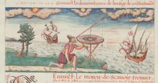 Illustration from "Les premieres ?uvres de Jacques de Vaulx, pillote en la marine", 1583. Creator: De Vaulx (Devaulx), Jacques (1557-1597)