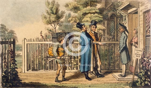 Illustration from 'Life of an Actor', pub. 1825. Creator: Theodore Lane (1800-28).