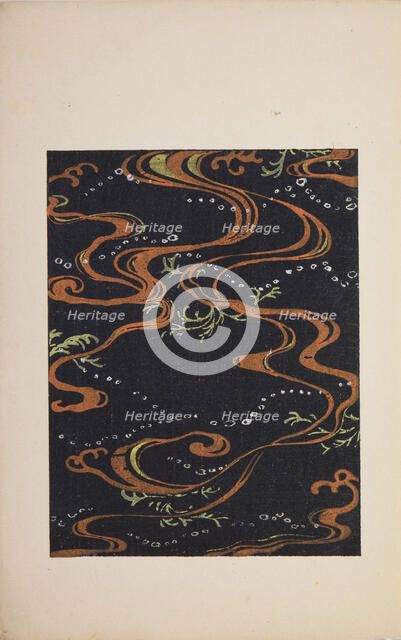 Illustration from "Shin bijutsukai", 1901-1902. Creators: Sekka, Kamisaka (1866-1942), Korin, Furuya (1875-1910)