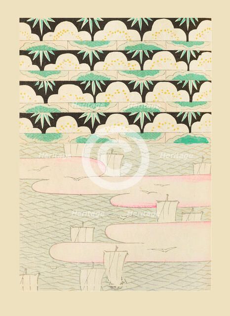 Illustration from "Shin bijutsukai", 1901-1902. Creators: Sekka, Kamisaka (1866-1942), Korin, Furuya (1875-1910)