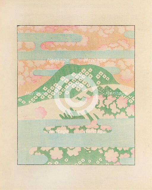 Illustration from "Shin bijutsukai", 1901-1902. Creators: Sekka, Kamisaka (1866-1942), Korin, Furuya (1875-1910)