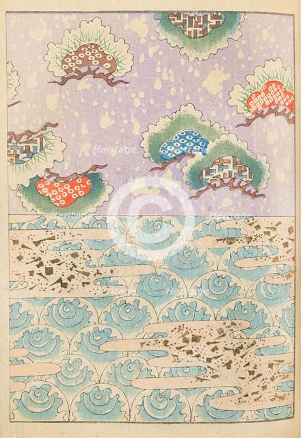 Illustration from "Shin bijutsukai", 1901-1902. Creators: Sekka, Kamisaka (1866-1942), Korin, Furuya (1875-1910)