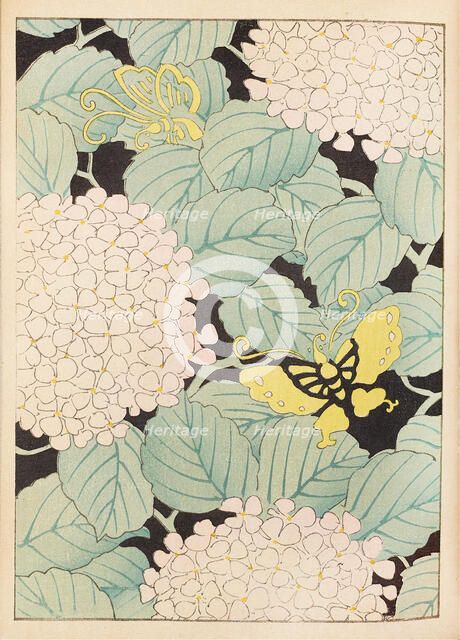 Illustration from "Shin bijutsukai", 1901-1902. Creators: Sekka, Kamisaka (1866-1942), Korin, Furuya (1875-1910)