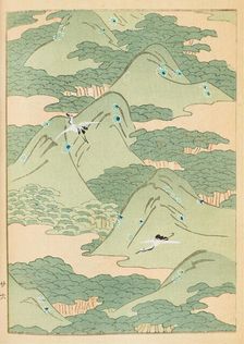 Illustration from "Shin bijutsukai", 1901-1902. Creators: Sekka, Kamisaka (1866-1942), Korin, Furuya (1875-1910)