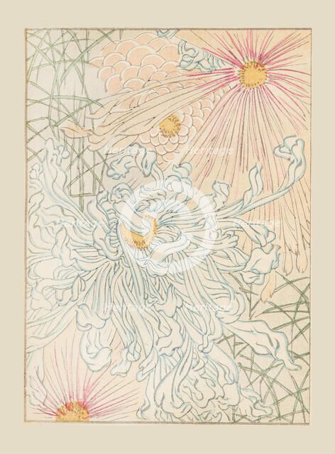 Illustration from "Shin bijutsukai", 1901-1902. Creators: Sekka, Kamisaka (1866-1942), Korin, Furuya (1875-1910)