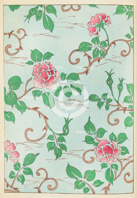 Illustration from "Shin bijutsukai", 1901-1902. Creators: Sekka, Kamisaka (1866-1942), Korin, Furuya (1875-1910)