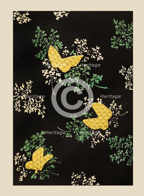 Illustration from "Shin bijutsukai", 1901-1902. Creators: Sekka, Kamisaka (1866-1942), Korin, Furuya (1875-1910)