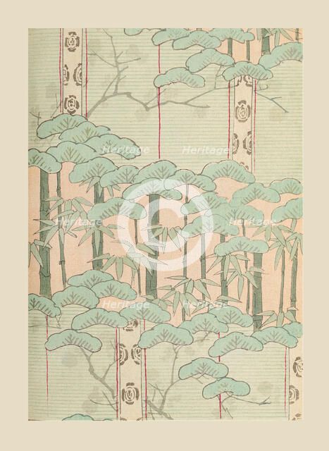 Illustration from "Shin bijutsukai", 1901-1902. Creators: Sekka, Kamisaka (1866-1942), Korin, Furuya (1875-1910)