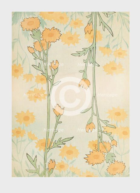 Illustration from "Shin bijutsukai", 1901-1902. Creators: Sekka, Kamisaka (1866-1942), Korin, Furuya (1875-1910)