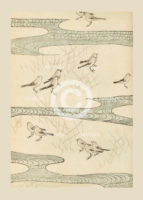 Illustration from "Shin bijutsukai", 1901-1902. Creators: Sekka, Kamisaka (1866-1942), Korin, Furuya (1875-1910)