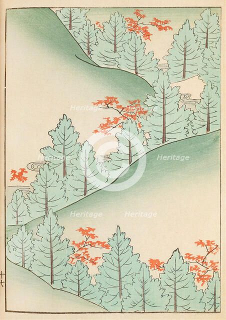 Illustration from "Shin bijutsukai", 1901-1902. Creators: Sekka, Kamisaka (1866-1942), Korin, Furuya (1875-1910)