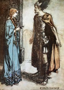 Illustration from "Siegfried and the Twilight of the Gods", 1924. Creator: Arthur Rackham