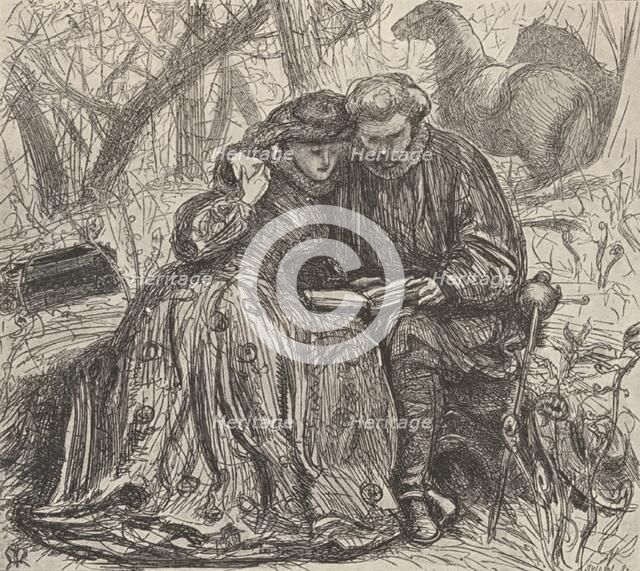 'Illustration from Sister Anne's Probation, c1850-1890, (1923). Artist: John Everett Millais.