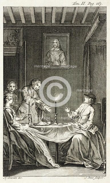 Illustration from Tom Jones, published 1750. Creator: Jan Punt.