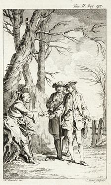 Illustration from Tom Jones, published 1750. Creator: Jan Punt