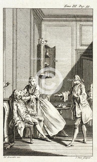 Illustration from Tom Jones, published 1750. Creator: Jan Punt.