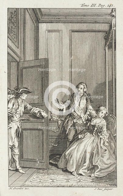 Illustration from Tom Jones, published 1750. Creator: Jan Punt.