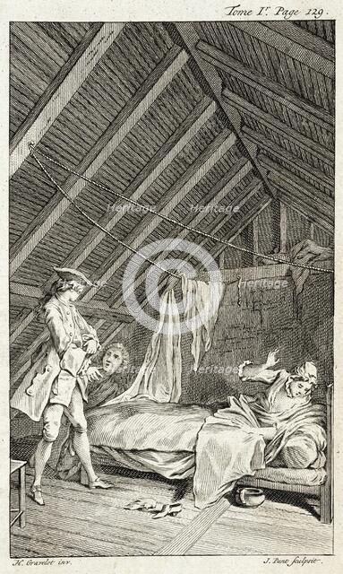 Illustration from Tom Jones, published 1750. Creator: Jan Punt.