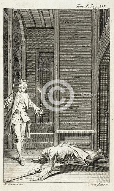 Illustration from Tom Jones, published 1750. Creator: Jan Punt.