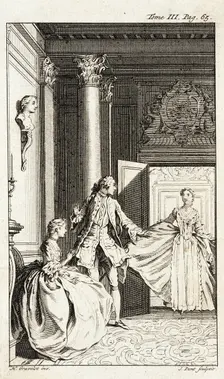 Illustration from Tom Jones, published 1750. Creator: Jan Punt