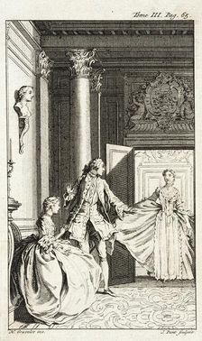 Illustration from Tom Jones, published 1750. Creator: Jan Punt