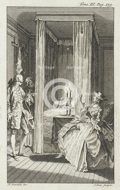 Illustration from Tom Jones, published 1750. Creator: Jan Punt.