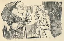 Illustration from The Mystification of Santa Claus 1936. Creator: Unknown