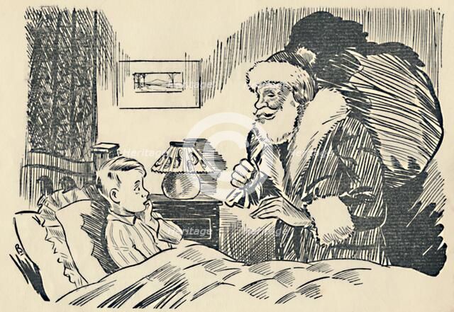 Illustration from 'The Mystification of Santa Claus', 1936. Creator: Unknown.