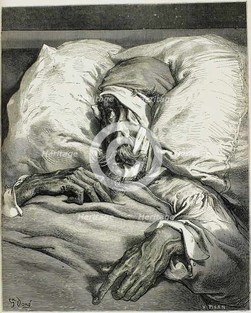 Illustration from the novel Don Quixote, by Miguel de Cervantes, 1863.  Artist: Gustave Doré