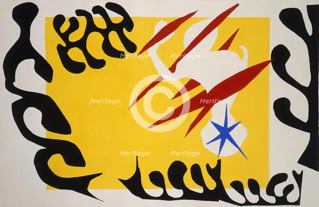 Illustration from the book "Jazz", c1947. Creator: Henri Matisse.