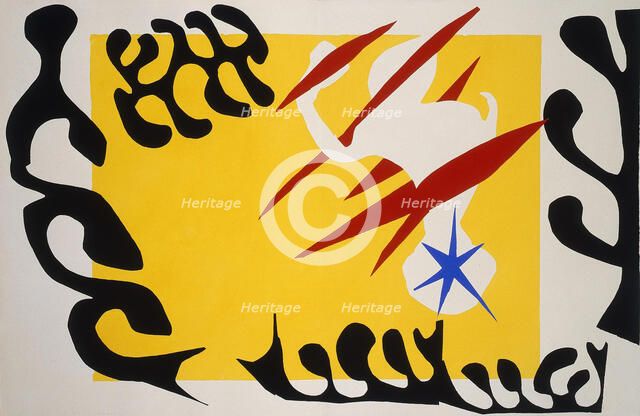 Illustration from the book "Jazz", c1947. Creator: Henri Matisse.