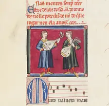 Illustration from the codex of the Cantigas de Santa Maria, c. 1280. Creator: Anonymous