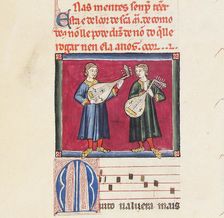 Illustration from the codex of the Cantigas de Santa Maria, c. 1280. Creator: Anonymous