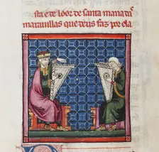 Illustration from the codex of the Cantigas de Santa Maria, c. 1280. Creator: Anonymous