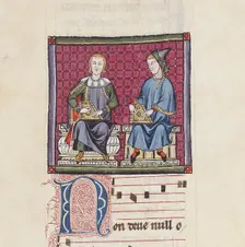 Illustration from the codex of the Cantigas de Santa Maria, c. 1280. Creator: Anonymous
