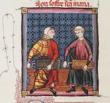 Illustration from the codex of the Cantigas de Santa Maria, c. 1280. Creator: Anonymous