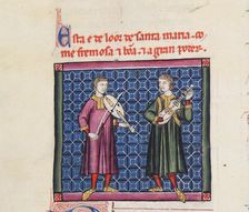 Illustration from the codex of the Cantigas de Santa Maria, c. 1280. Creator: Anonymous