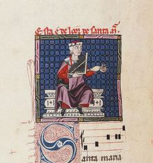 Illustration from the codex of the Cantigas de Santa Maria, c. 1280. Creator: Anonymous