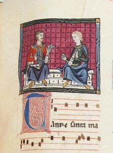 Illustration from the codex of the Cantigas de Santa Maria, c. 1280. Creator: Anonymous