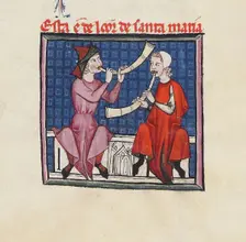 Illustration from the codex of the Cantigas de Santa Maria, c. 1280. Creator: Anonymous