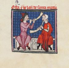 Illustration from the codex of the Cantigas de Santa Maria, c. 1280. Creator: Anonymous