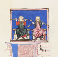 Illustration from the codex of the Cantigas de Santa Maria, c. 1280. Creator: Anonymous