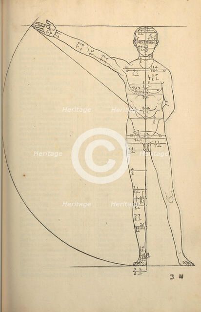 Illustration from the Four Books on Human Proportion, 1528. Creator: Dürer, Albrecht (1471-1528).